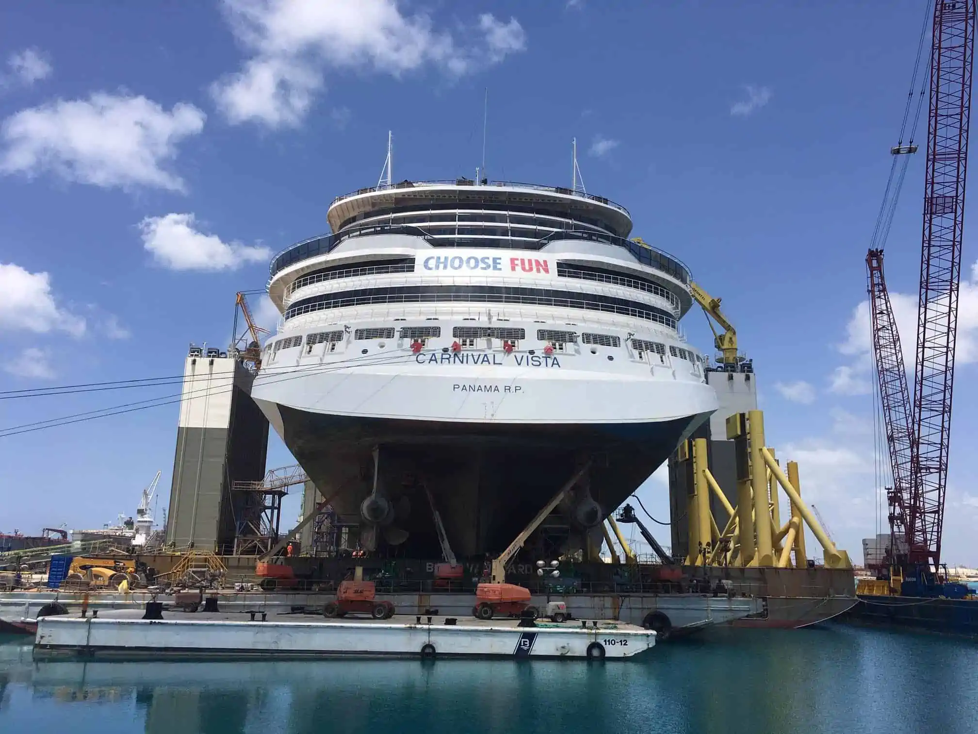 Carnival Vista Returns To Service Earlier Than Planned A Day in