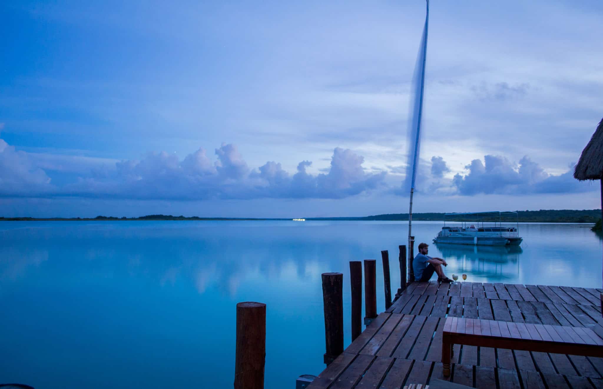 bacalar lagoon quintana roo mexico costa maya