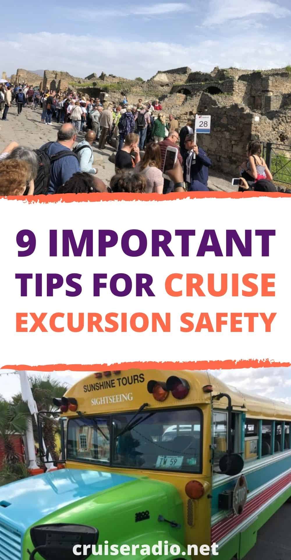 9 important tips for cruise excursion safety