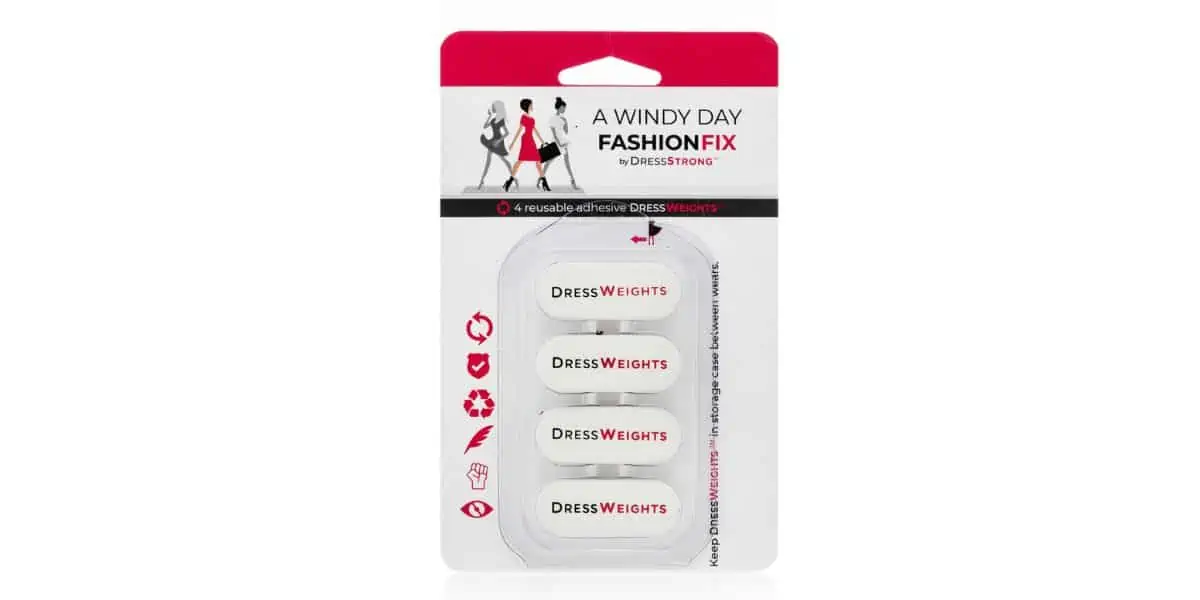 dress weights for a windy day