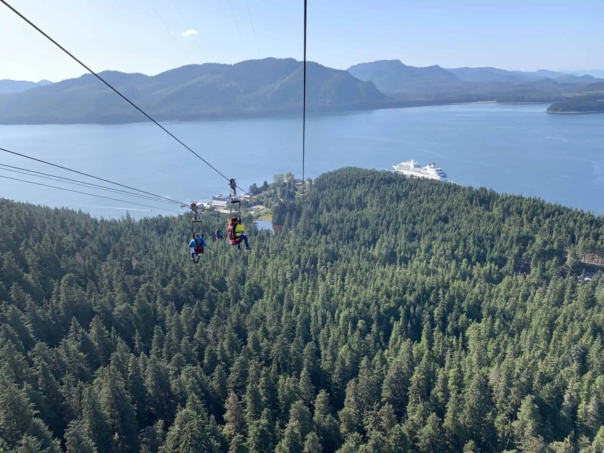 Icy Strait Point Zip Line Alaska Cruise