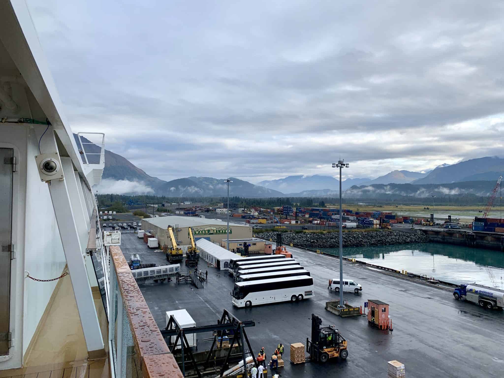 Seward Alaska cruise port