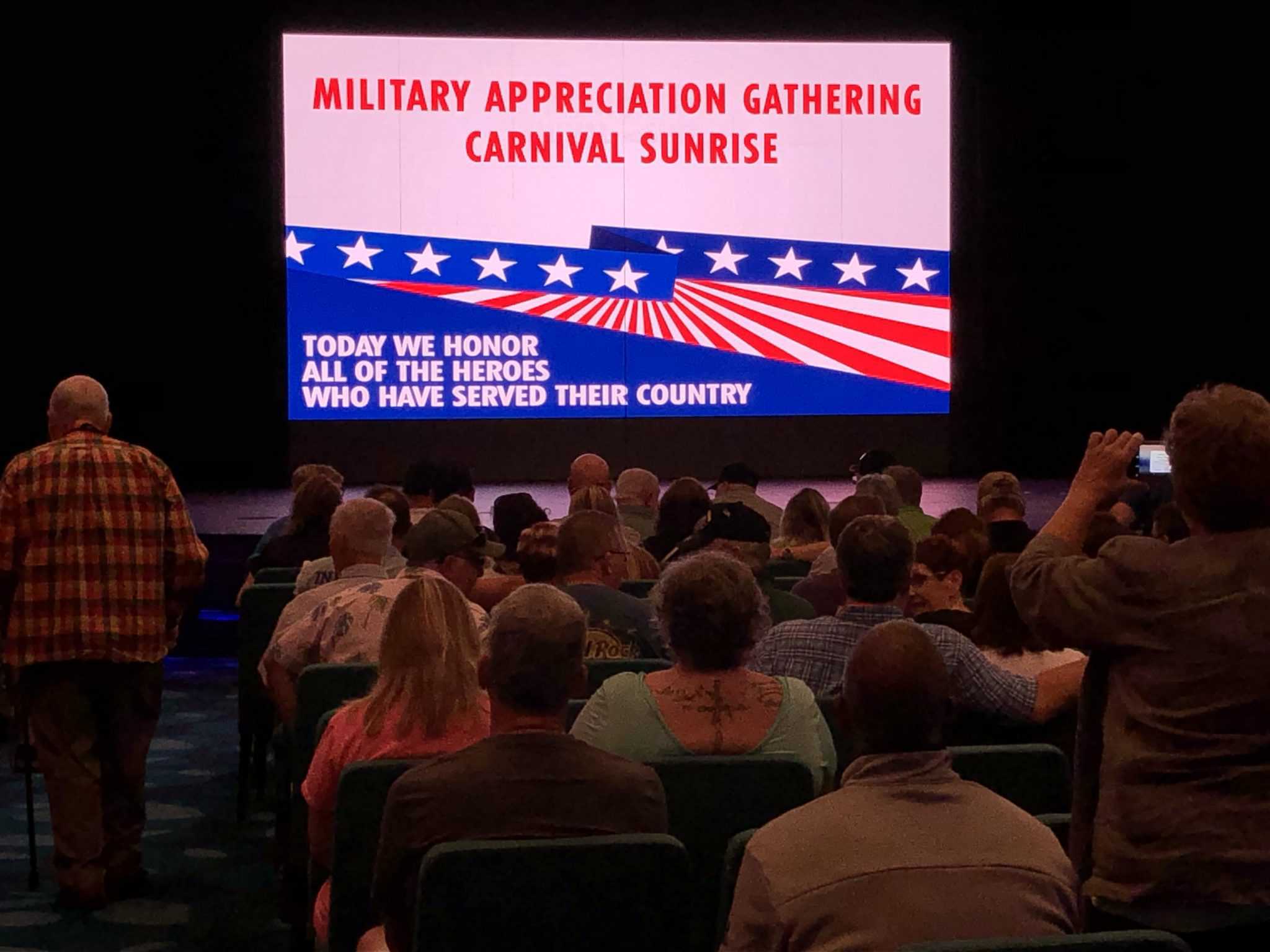 Why You Should Attend Carnival's Military Appreciation Gathering