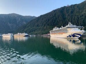 princess ship in juneau alaska