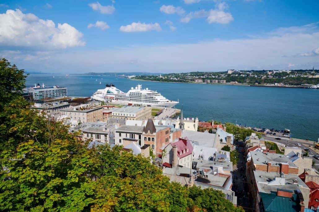 cruise trip quebec city