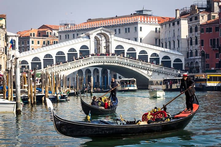 gondola ride venice italy