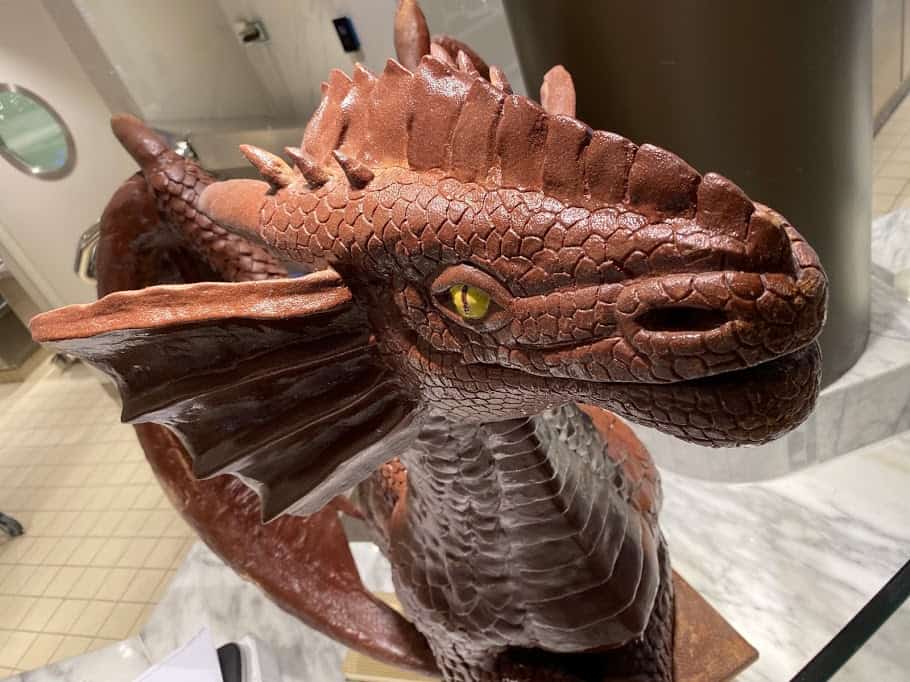 chocolate dragon