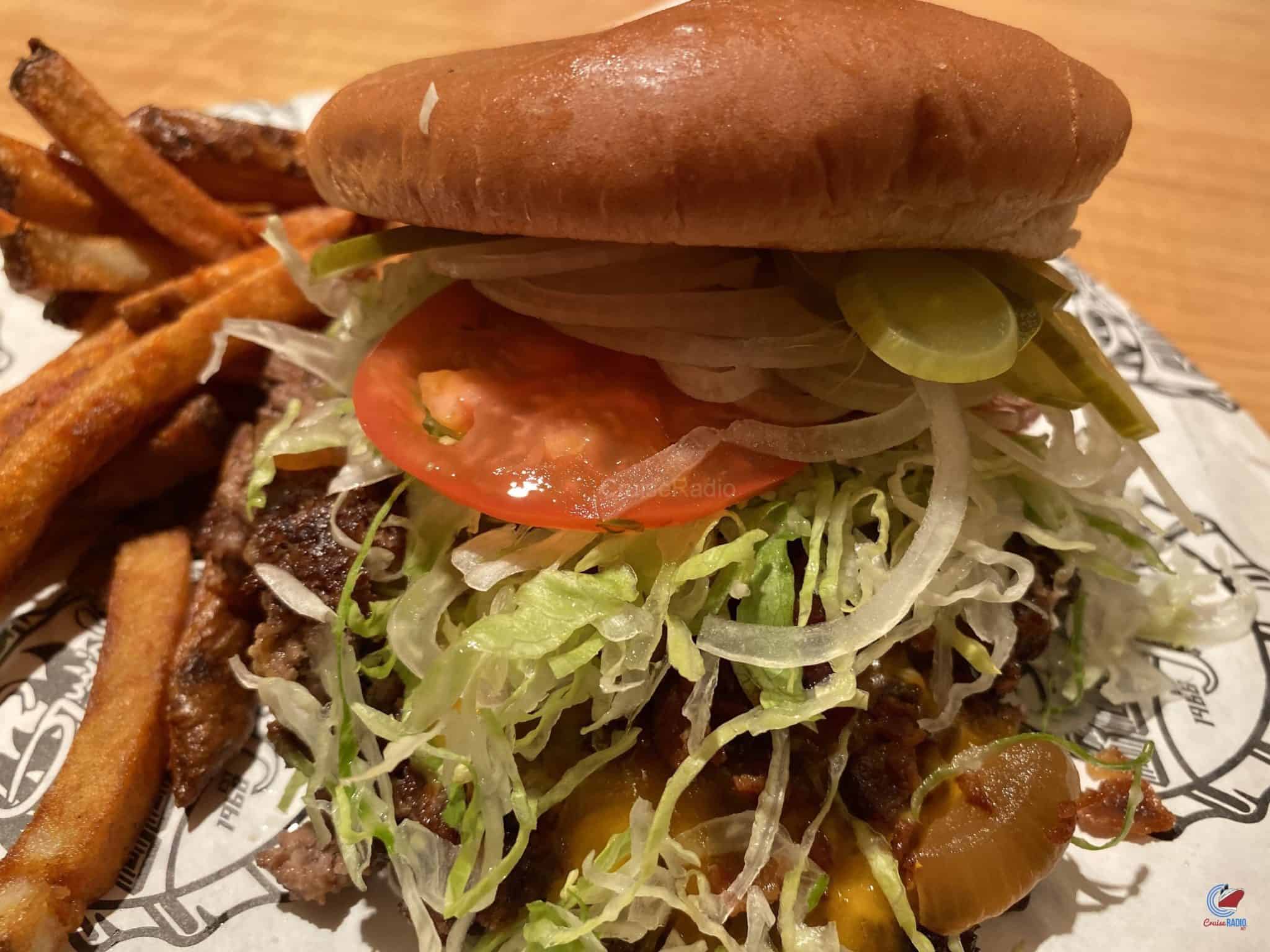 Carnival Panorama guy's burger joint