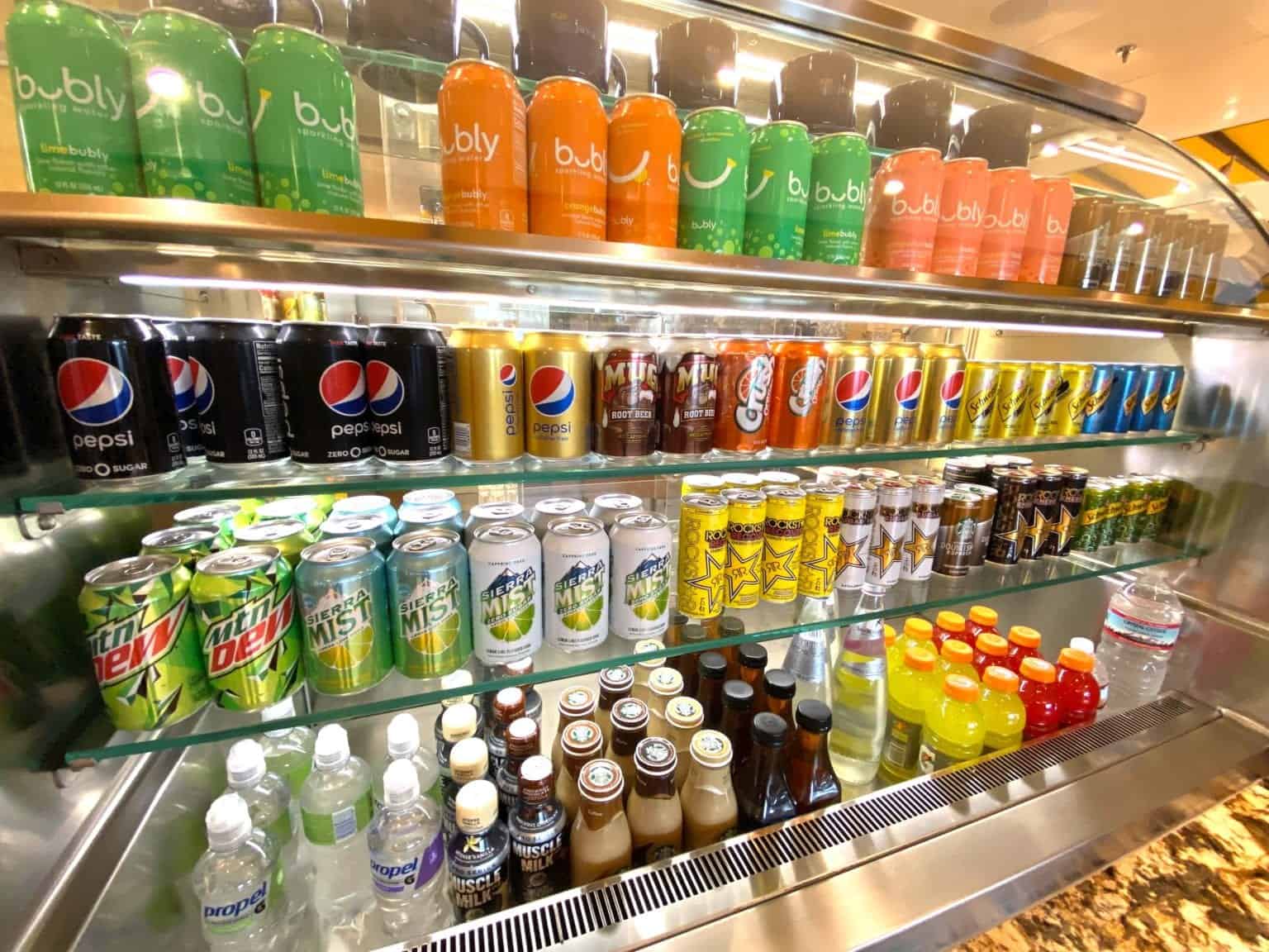 can you bring soda on a carnival cruise