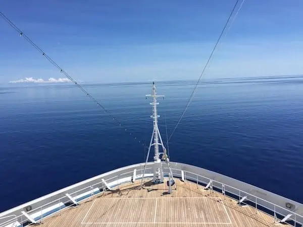 carnival conquest  at sea