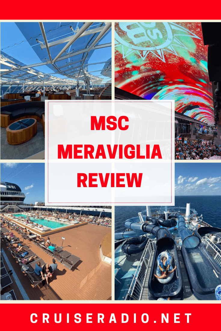 msc meraviglia review