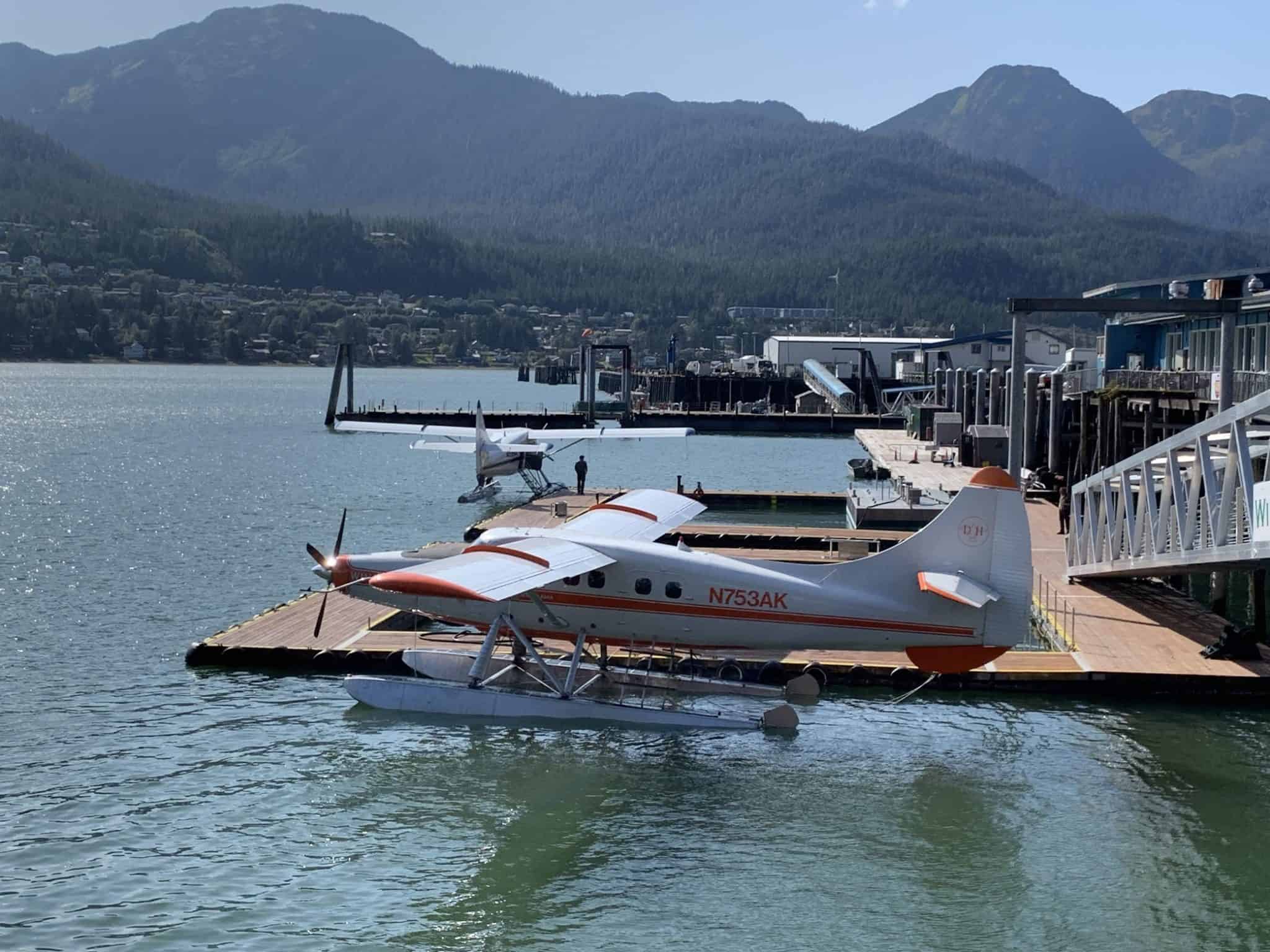 Riding a Plane to Mendenhall Glacier