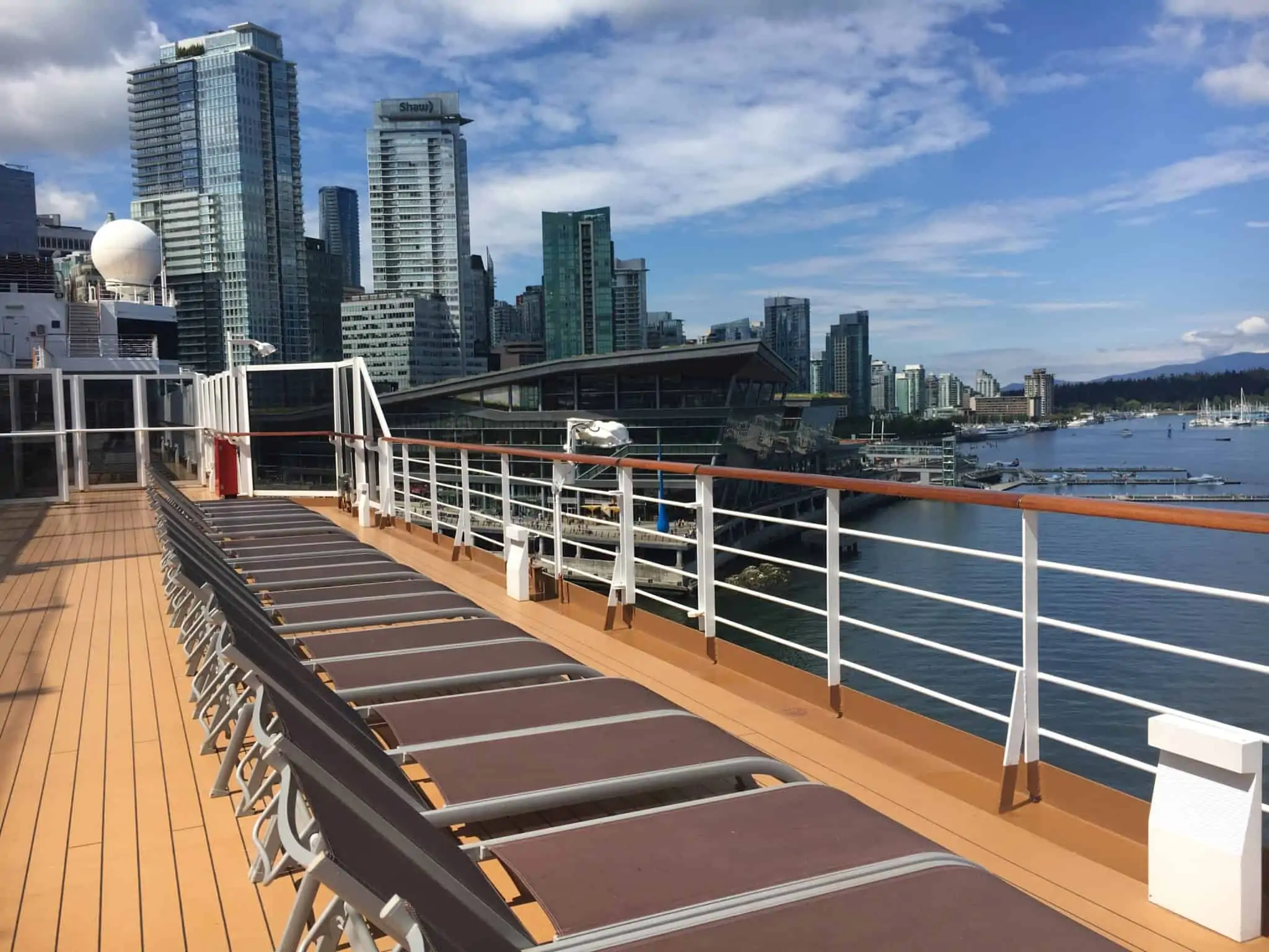 Vancouver cruise ship holland america