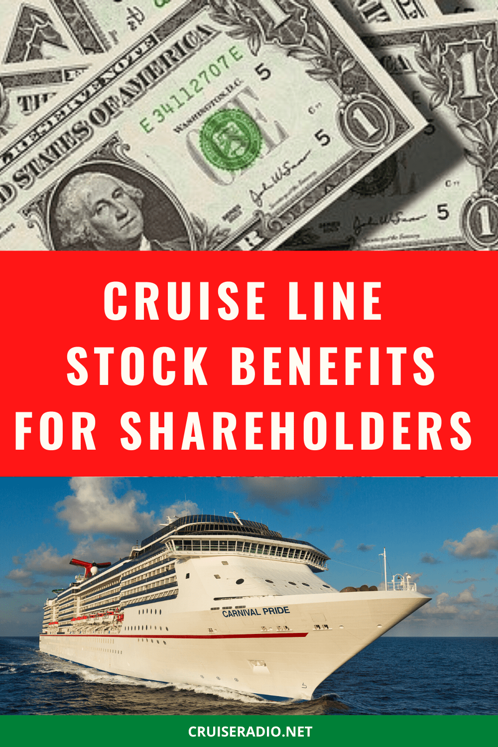 CRUISE LINE STOCK BENEFITS