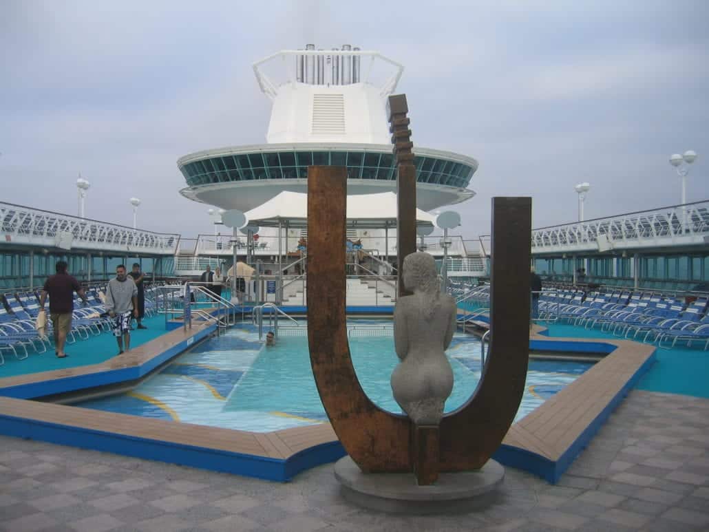 Monarch Lido Pool Royal Caribbean