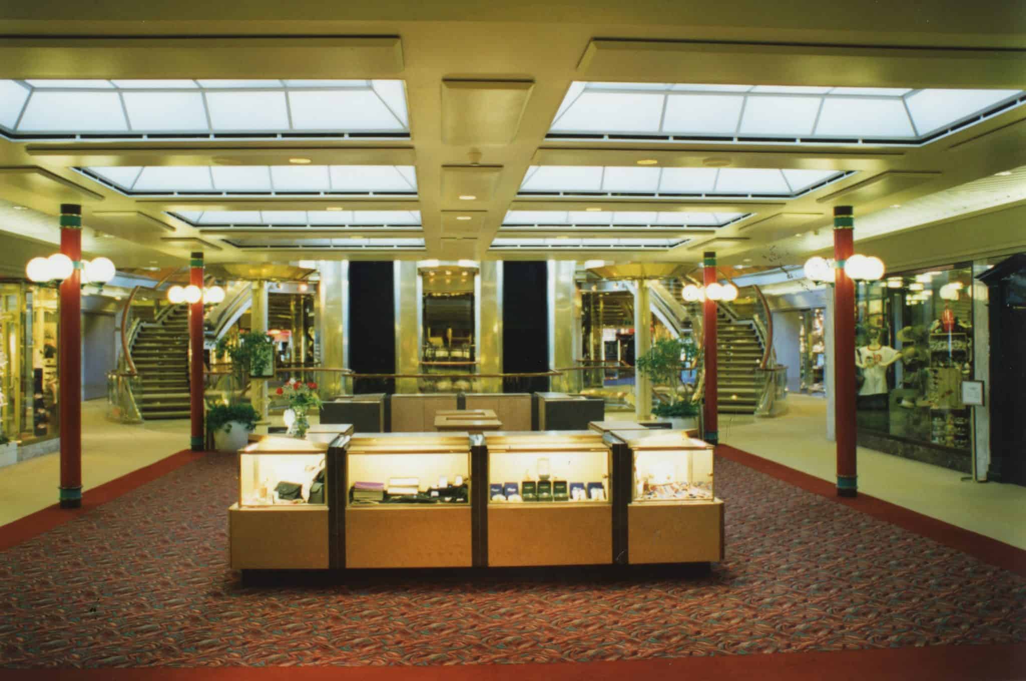 reception area shops