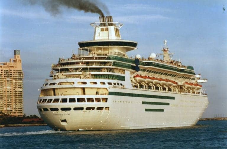 departing portmiami cruise ship