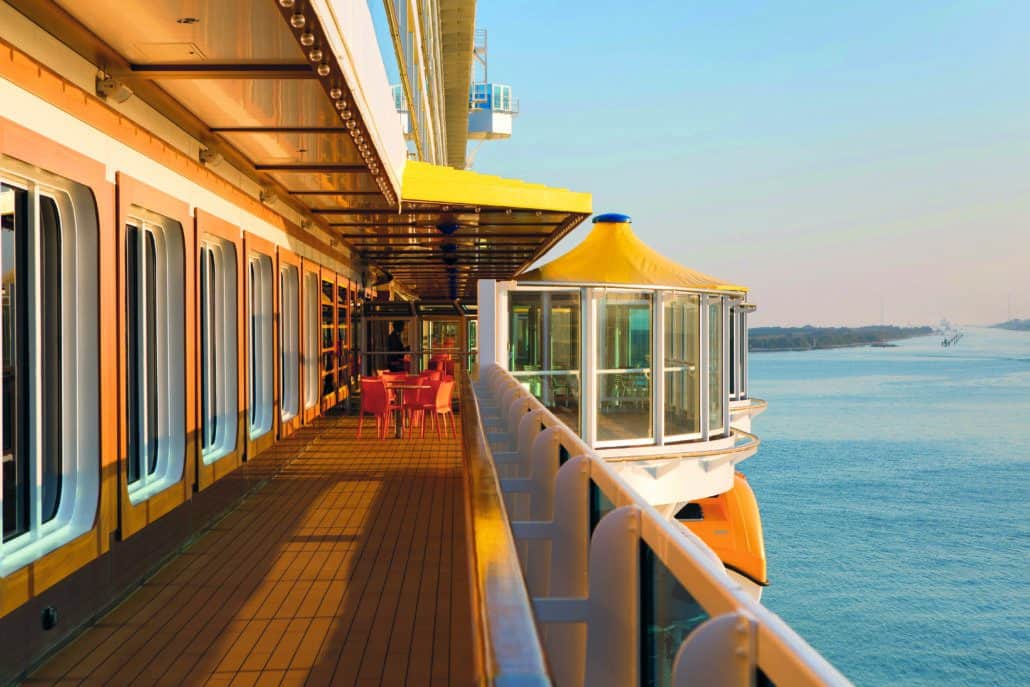 Costa Diadema open deck