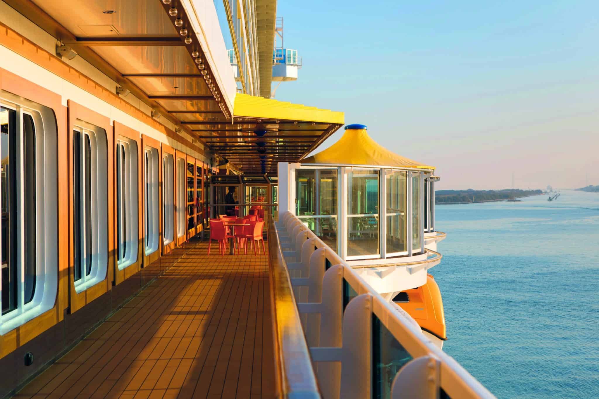 Costa Diadema open deck