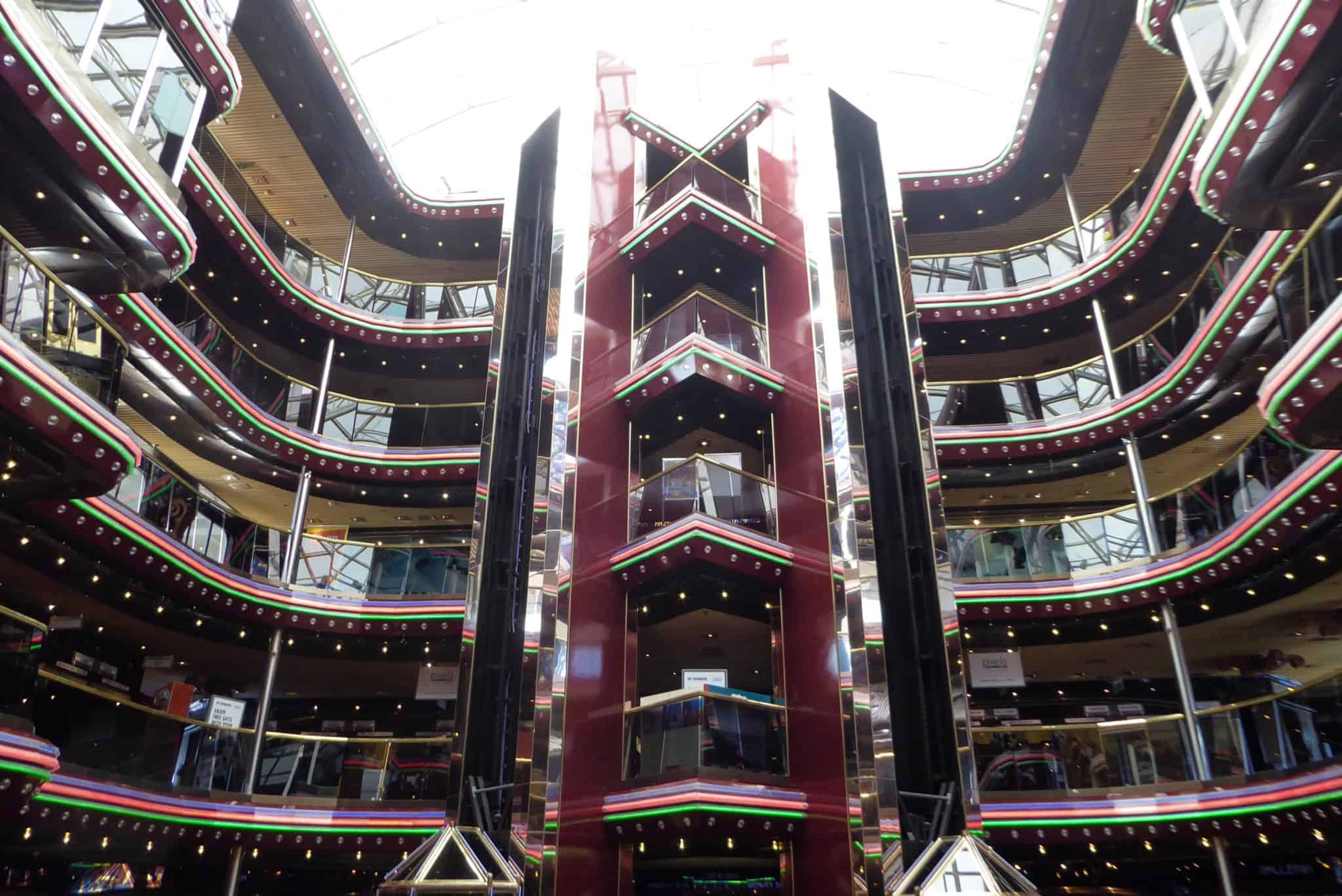 carnival inspiration ship atrium