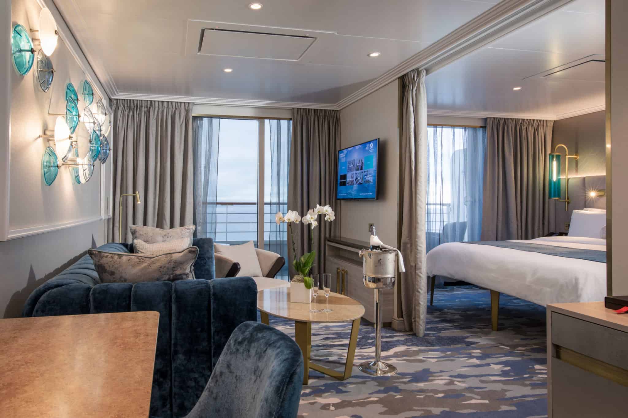 crystal cruises rooms