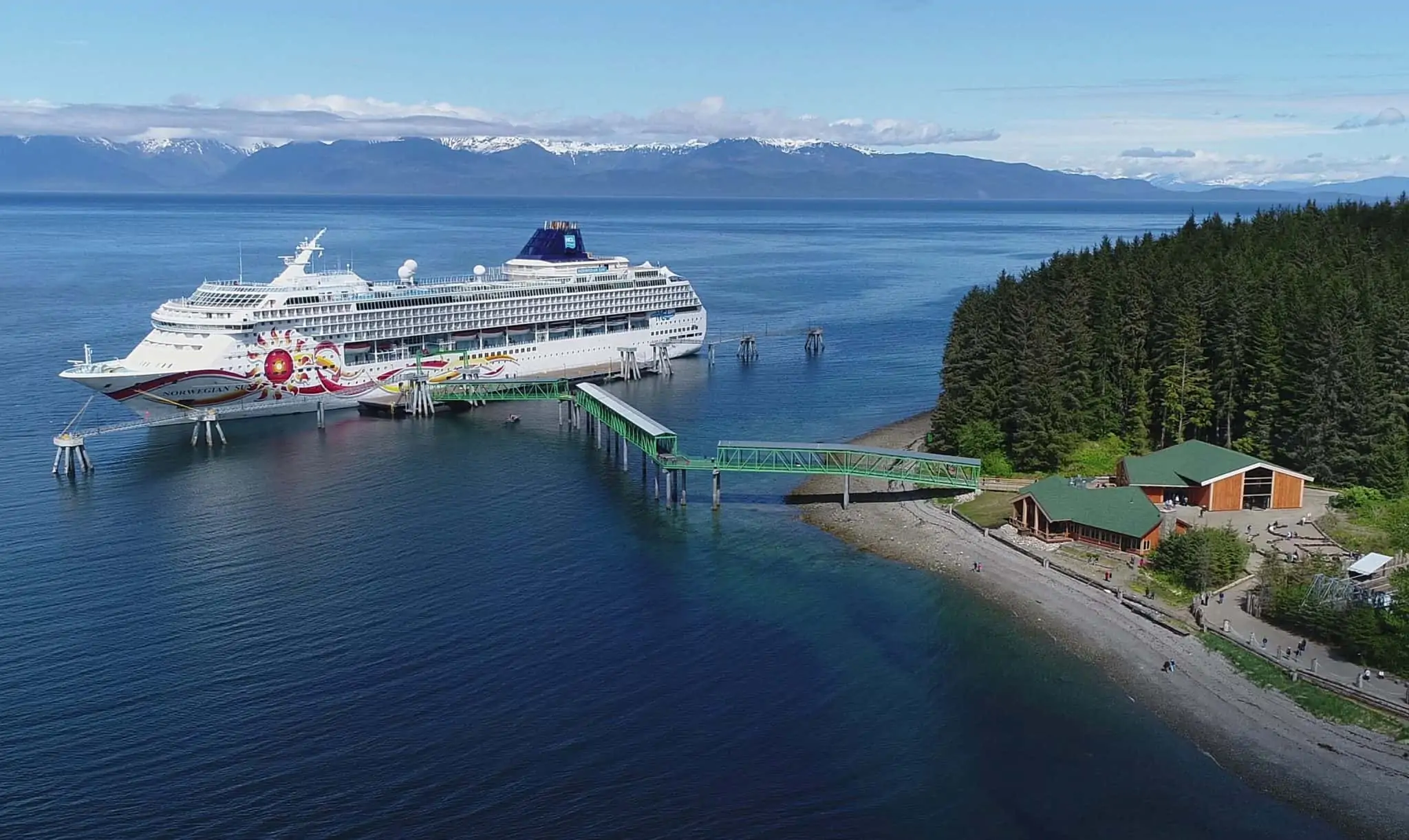 icy strait point cruise pier alaska