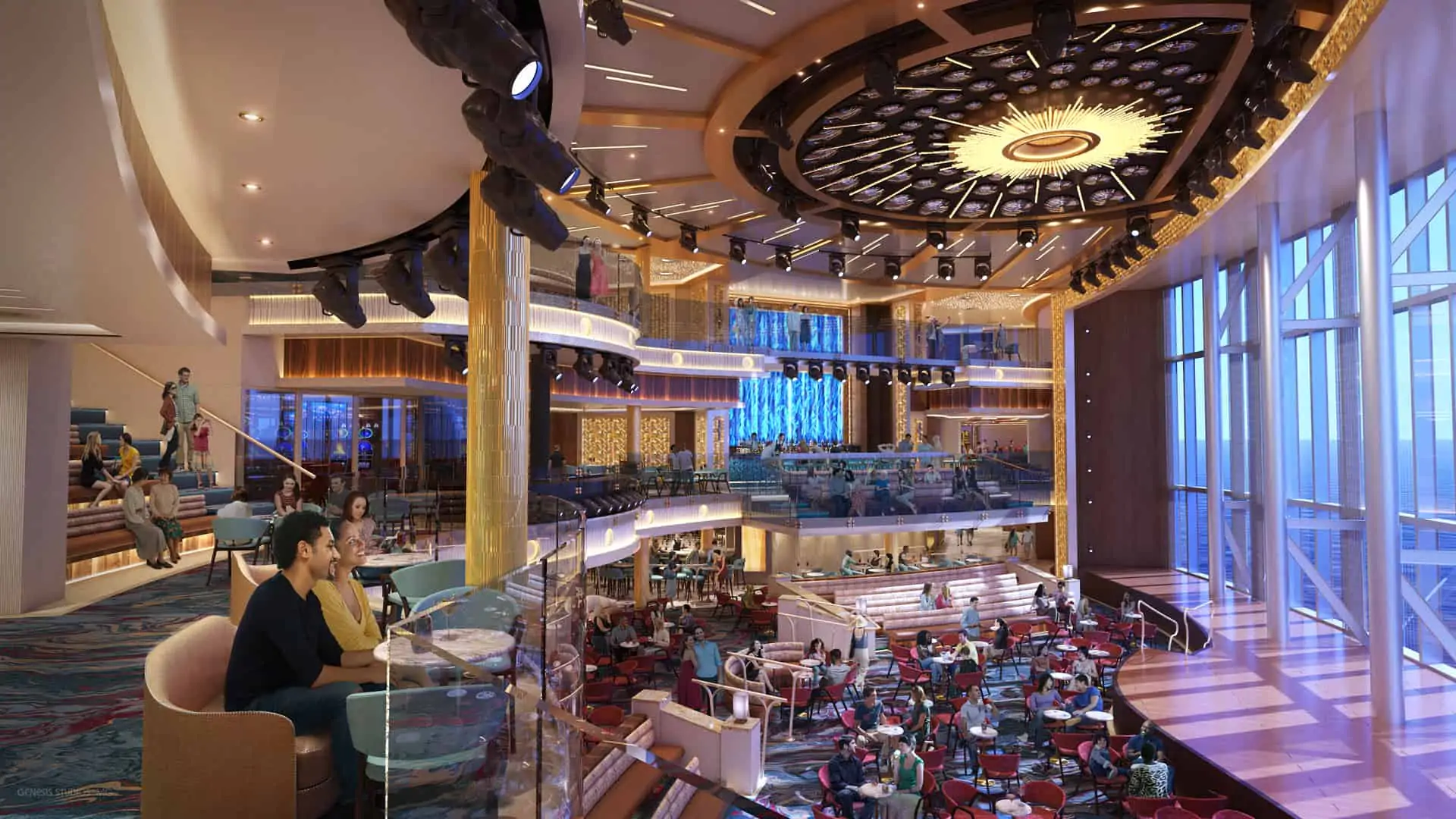 8 Coolest Cruise Ship Atriums