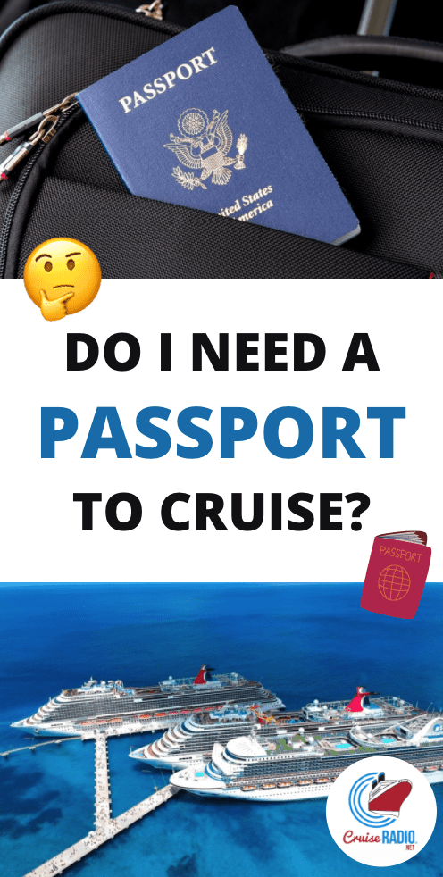 do you need a passport to cruise pinterest image #cruise cruise tips #travel 