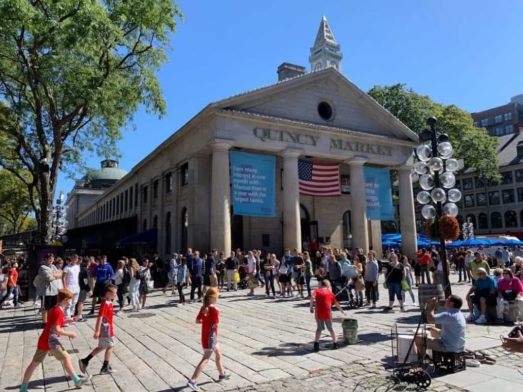 quincy market boston mass