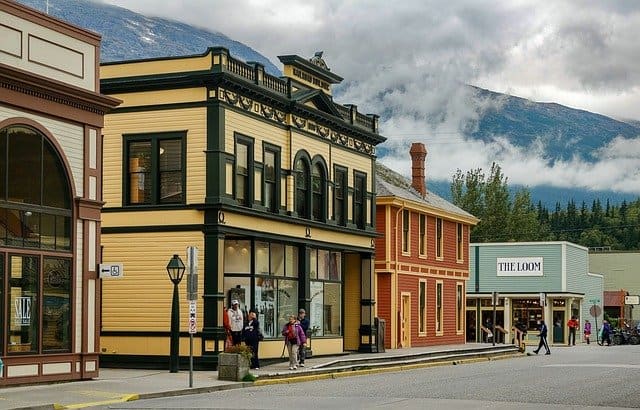 skagway alaska shopping near cruise port