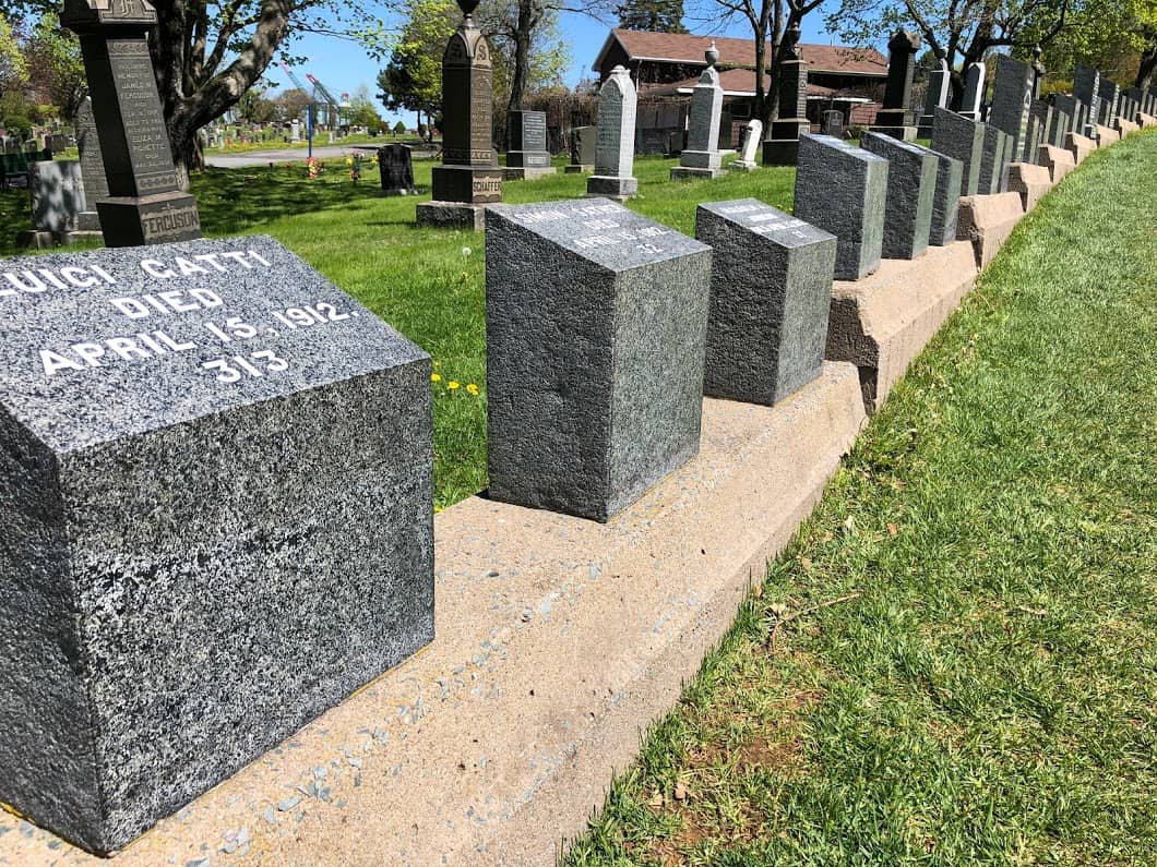 graveyard for titanic passengers