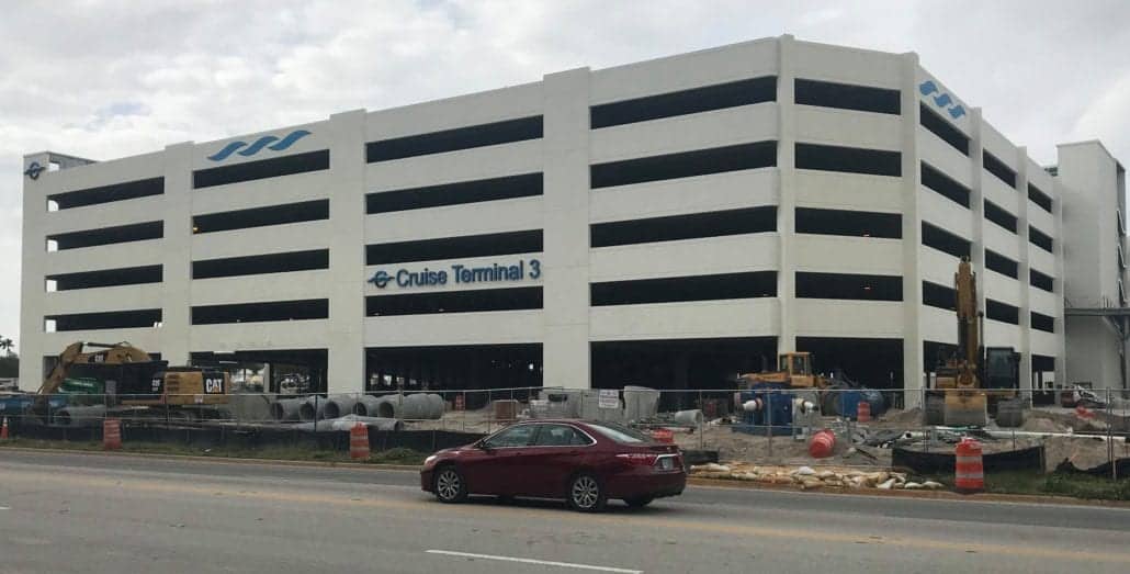 Cruise Terminal 3 parking garage