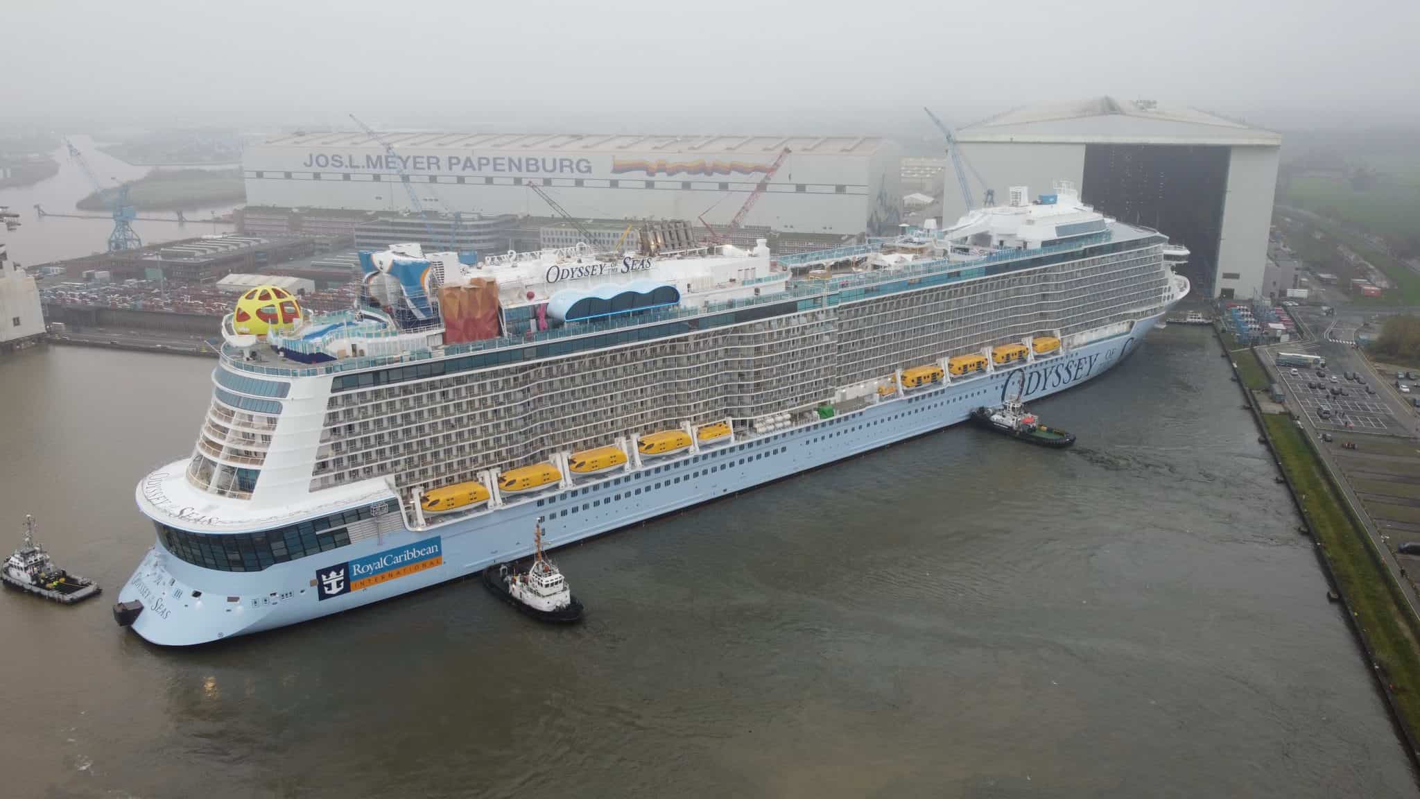 odyssey of the seas floated out