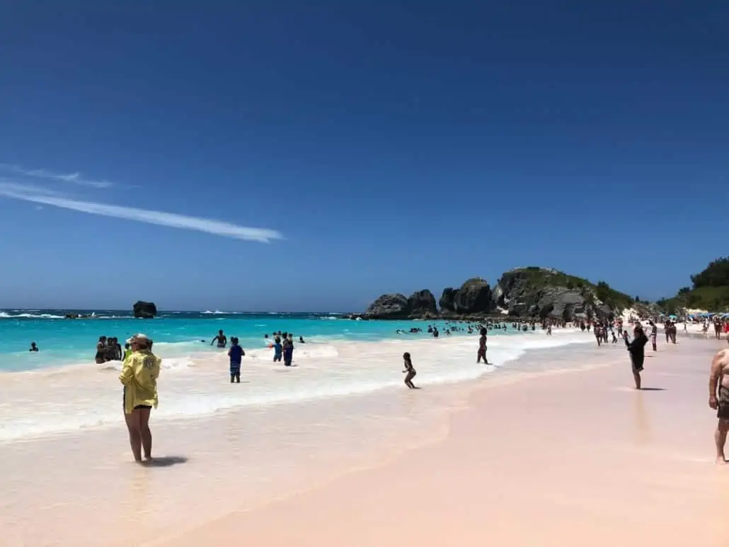 bermuda pink sand beach