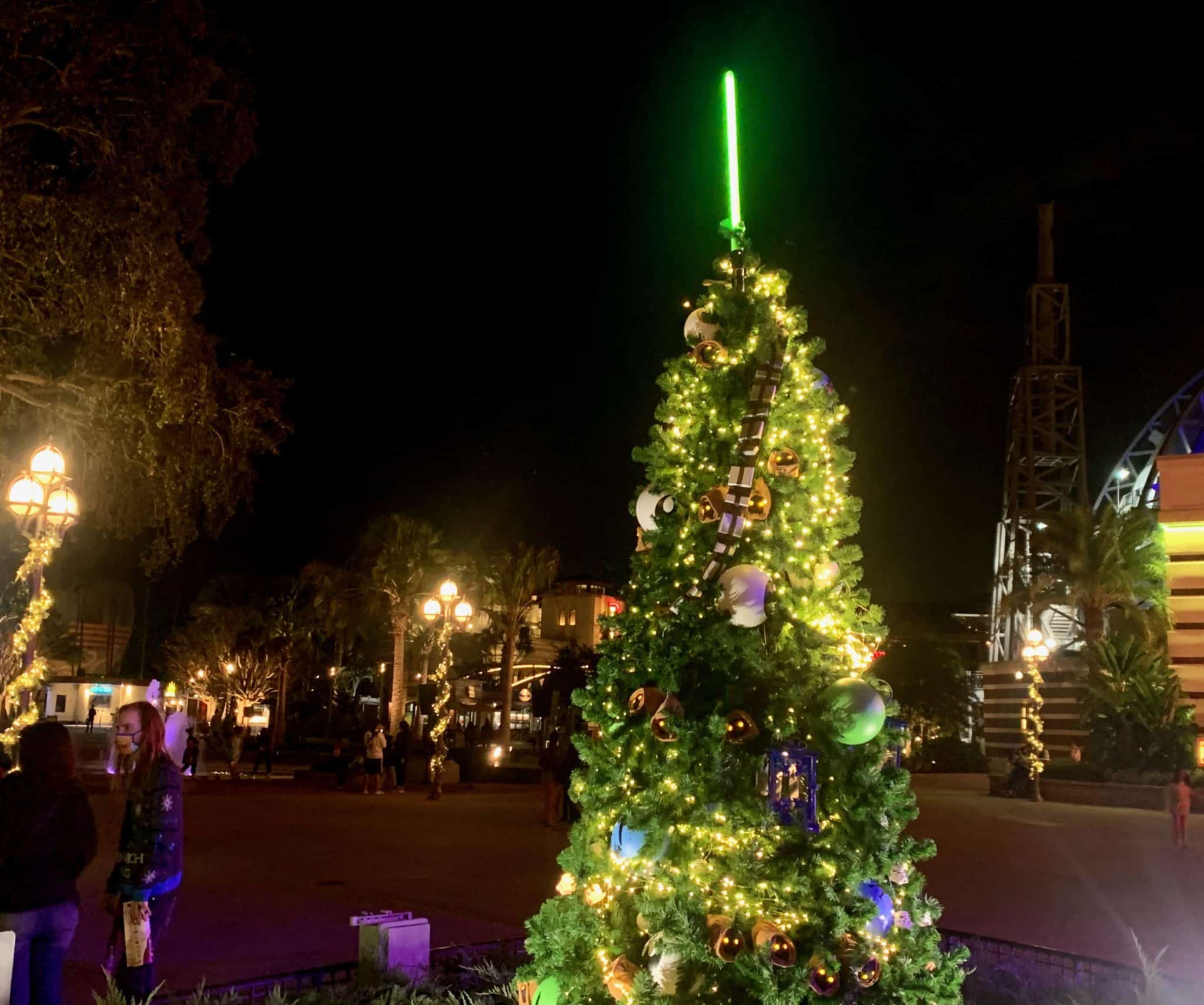 disney springs christmas tree stroll 2020 star wars