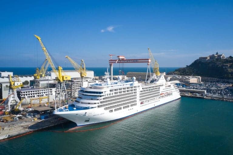 silversea cruises silver moon fincantieri
