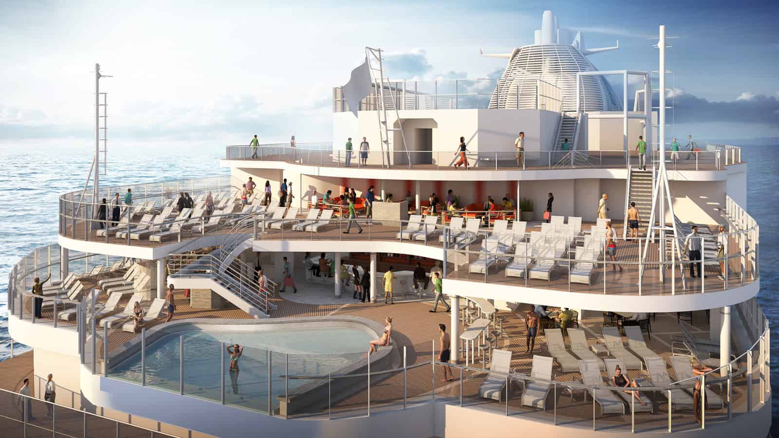 discovery princess aft pool deck rendering