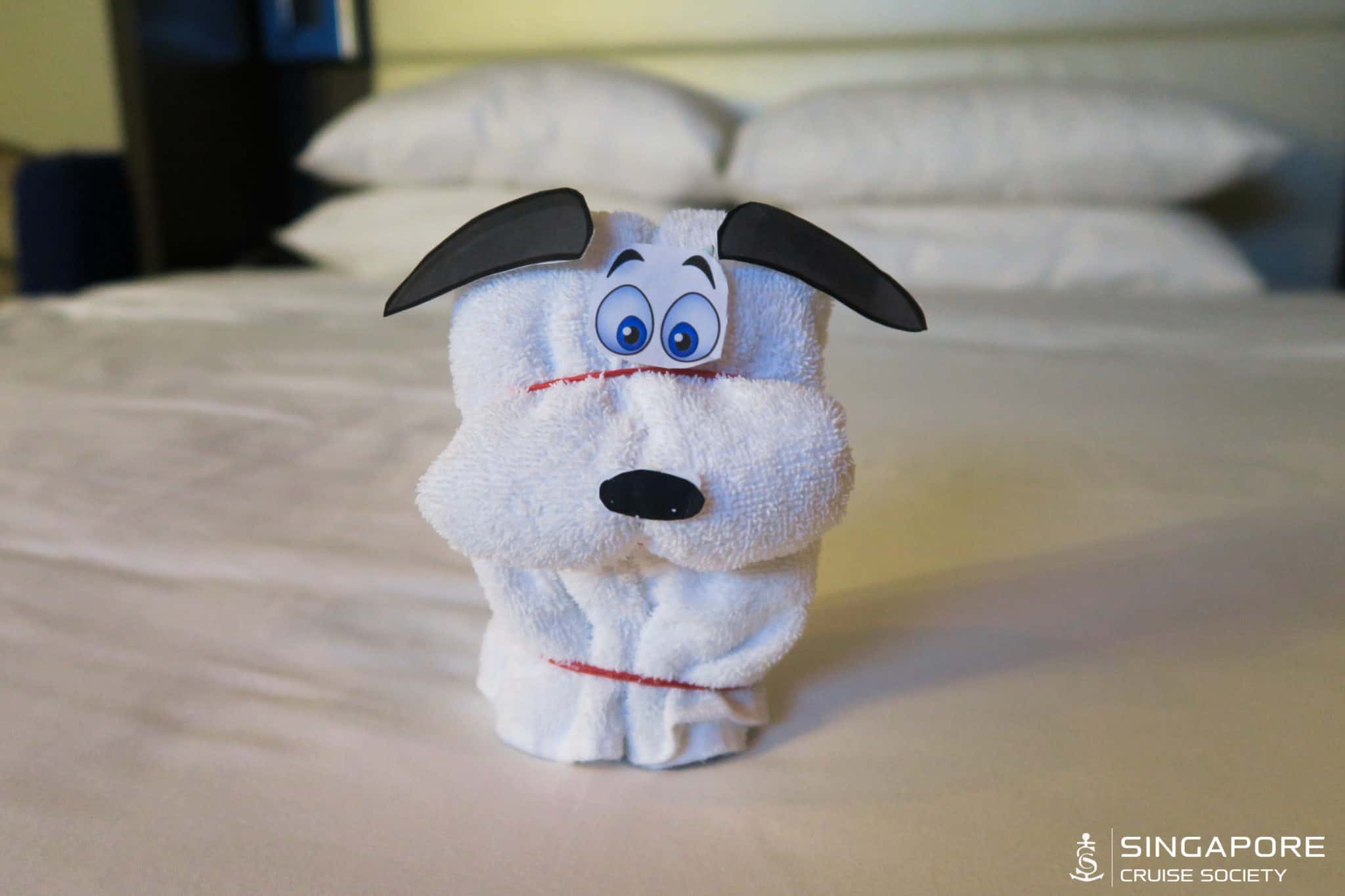 quantum of the seas singapore towel animal