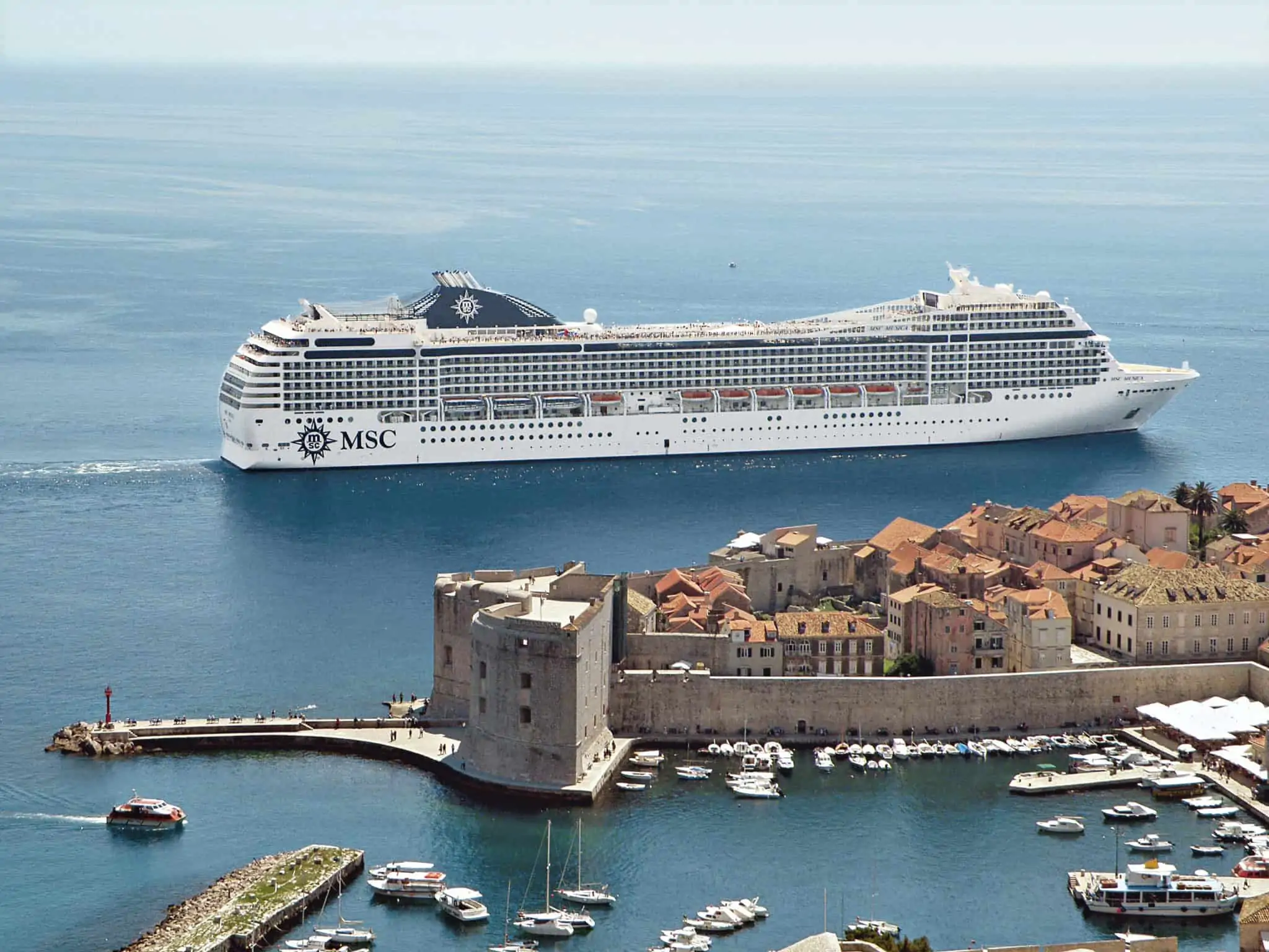 MSC Musica dubrovnik croatia 