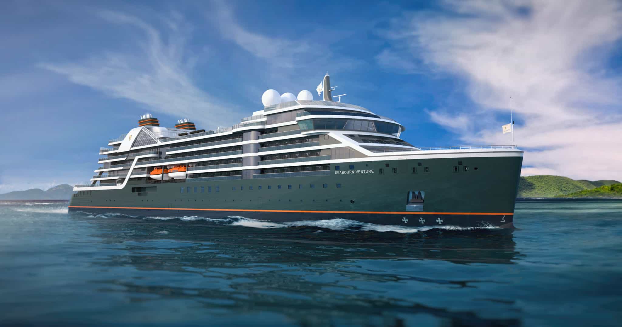 seabourn venture exterior rendering