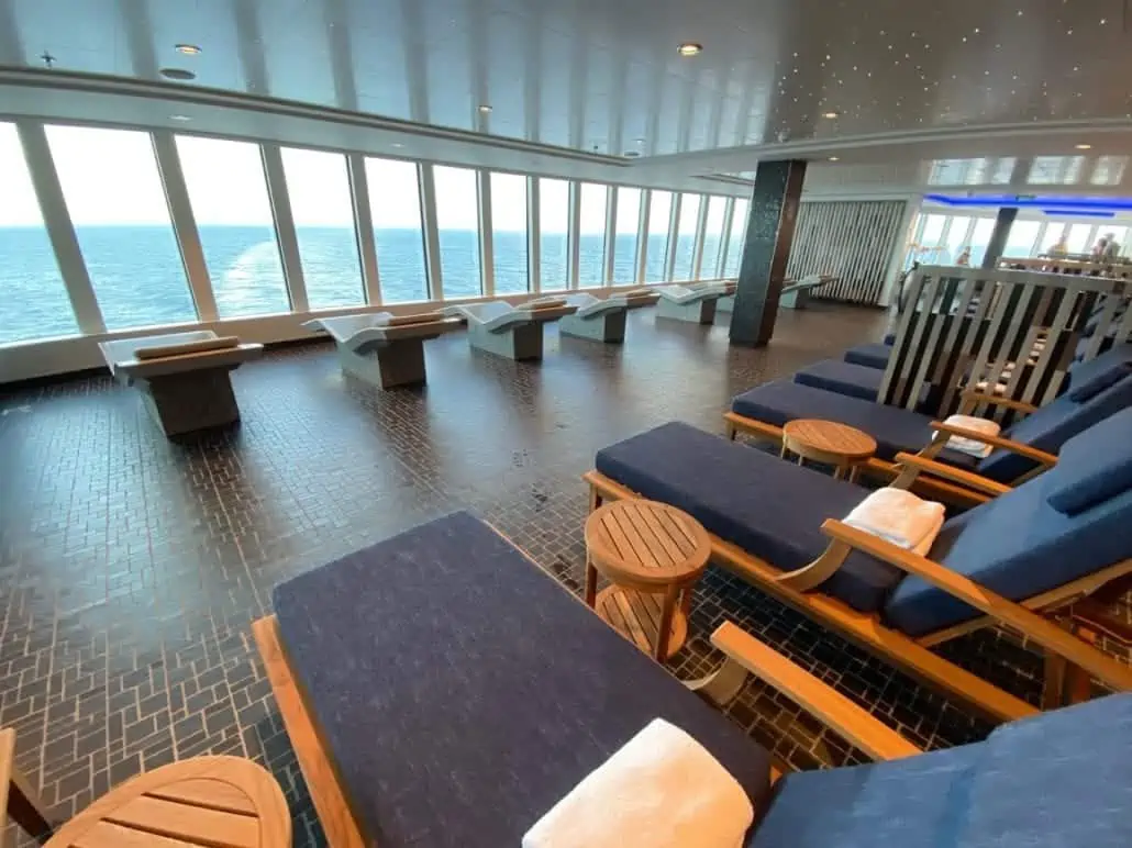 thermal suite norwegian cruise line encore