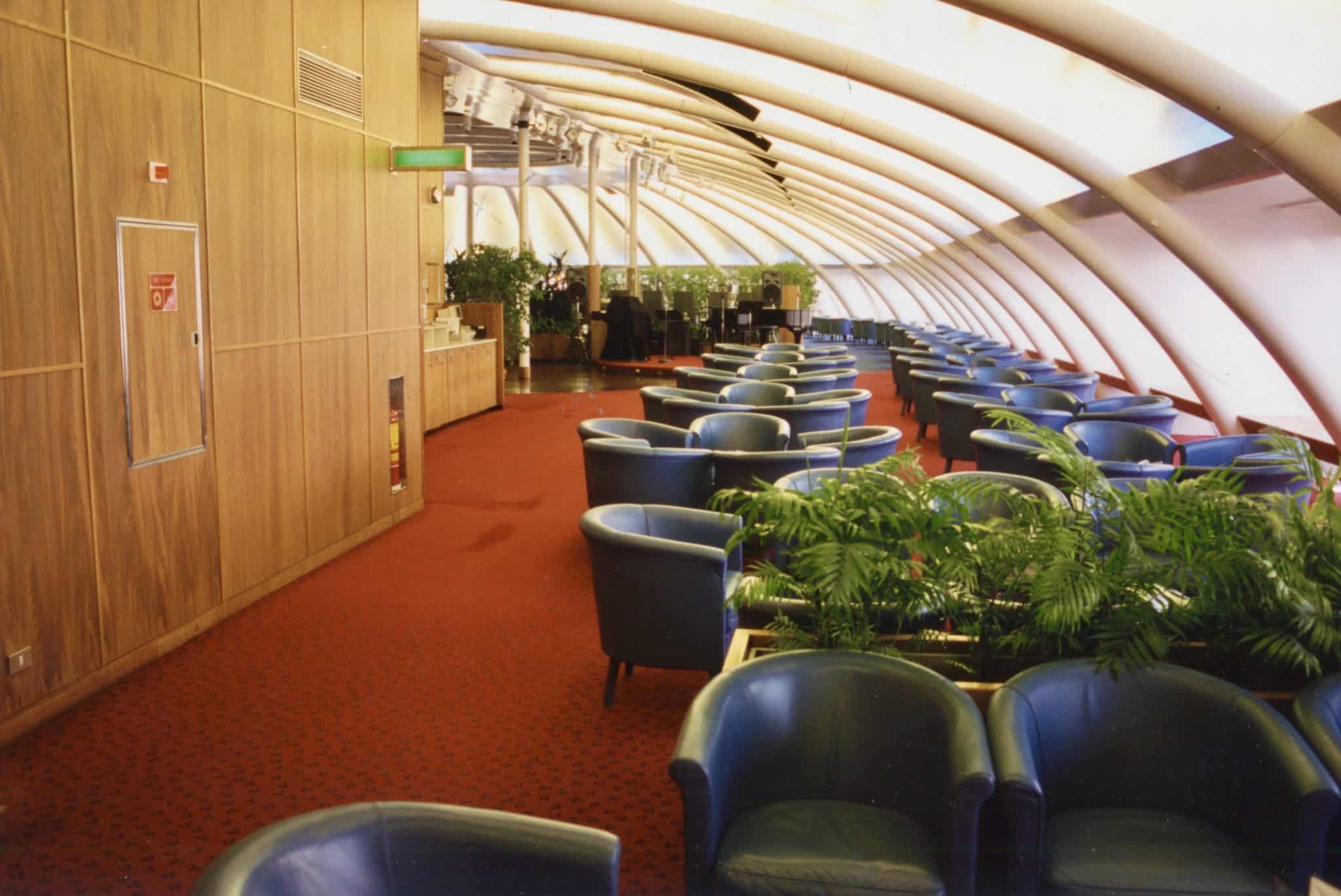 The Dome, facing forward from starboard.