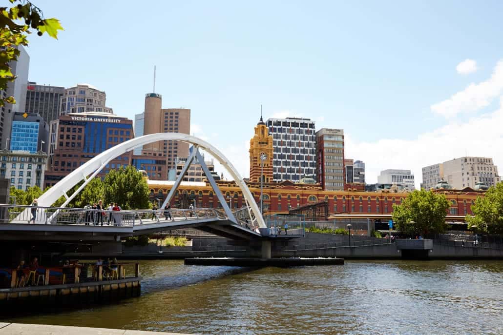 Daytime in Melbourne, Australia