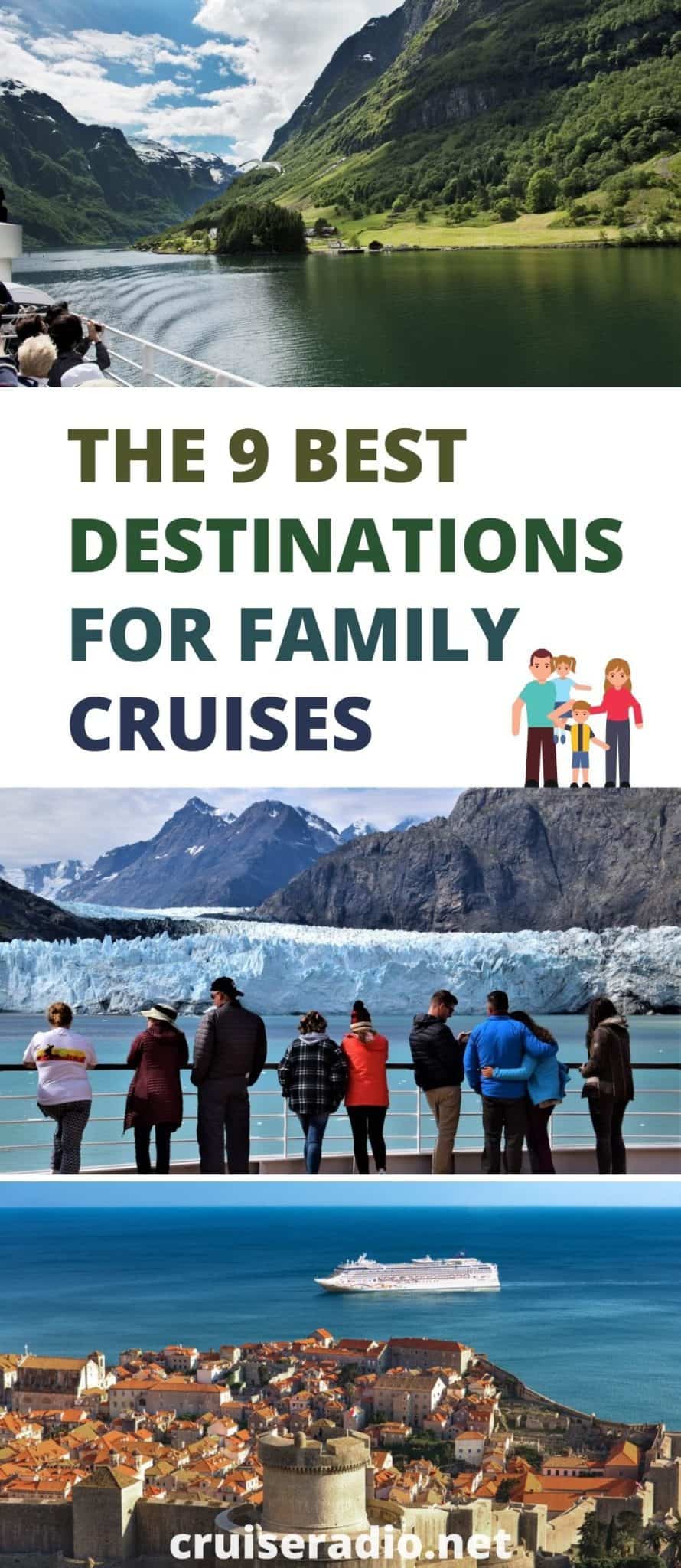 best cruise destinations for families