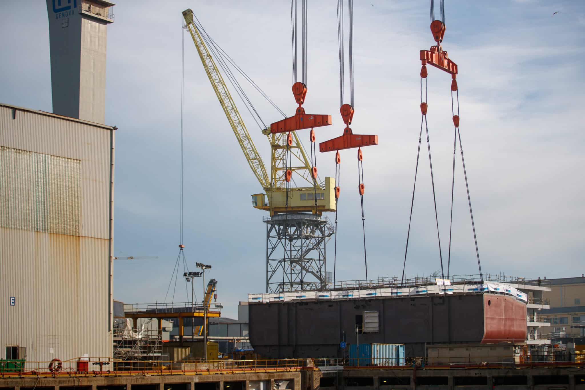 viking mars keel laying