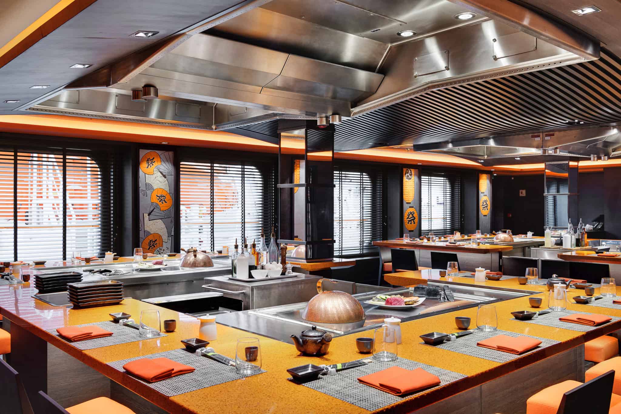 kaito teppanyaki hibachi msc meraviglia