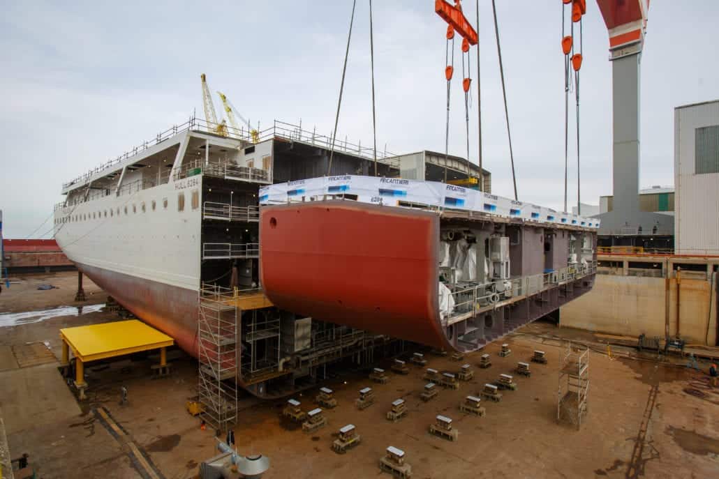 viking mars keel laying