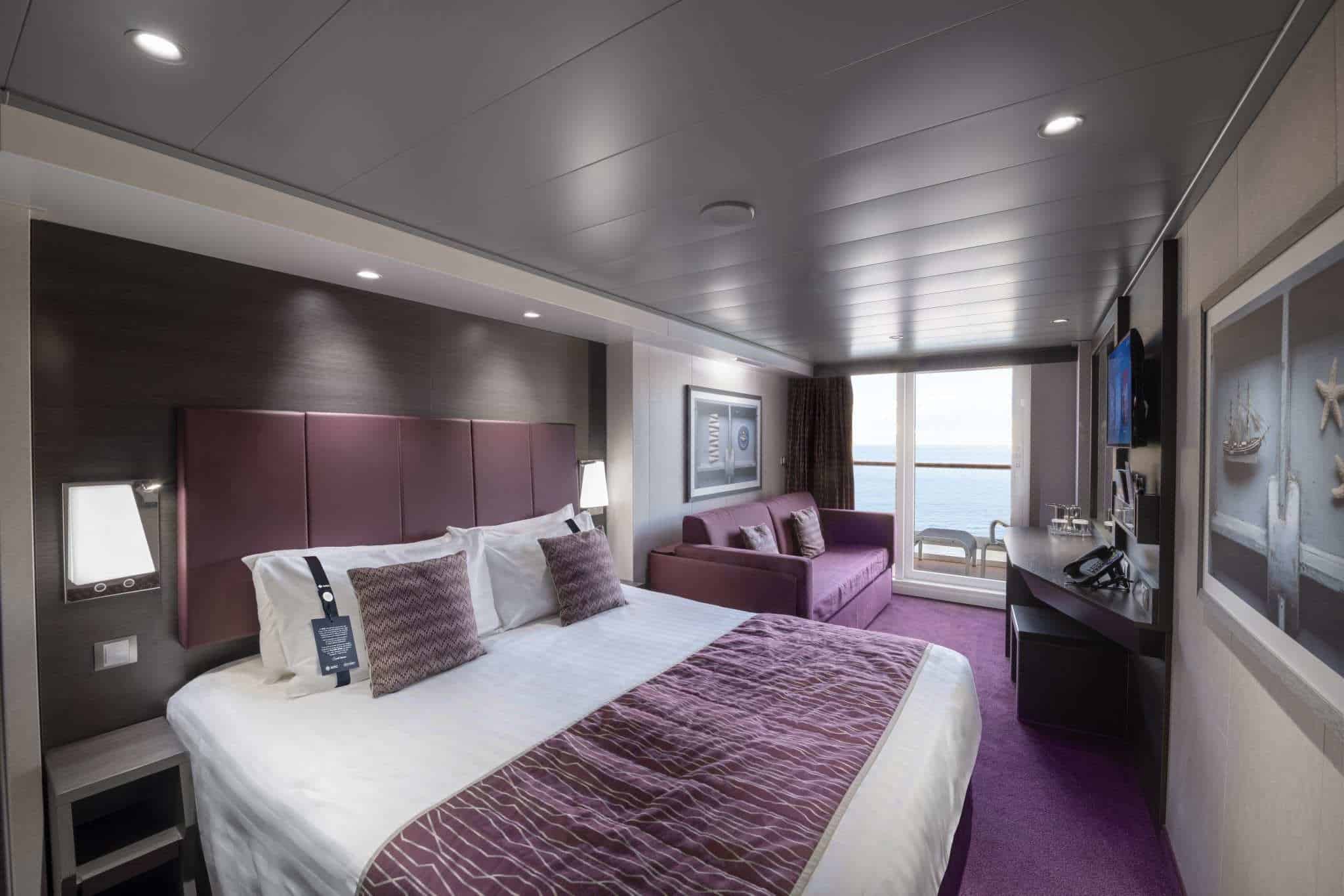 msc meraviglia balcony cabin