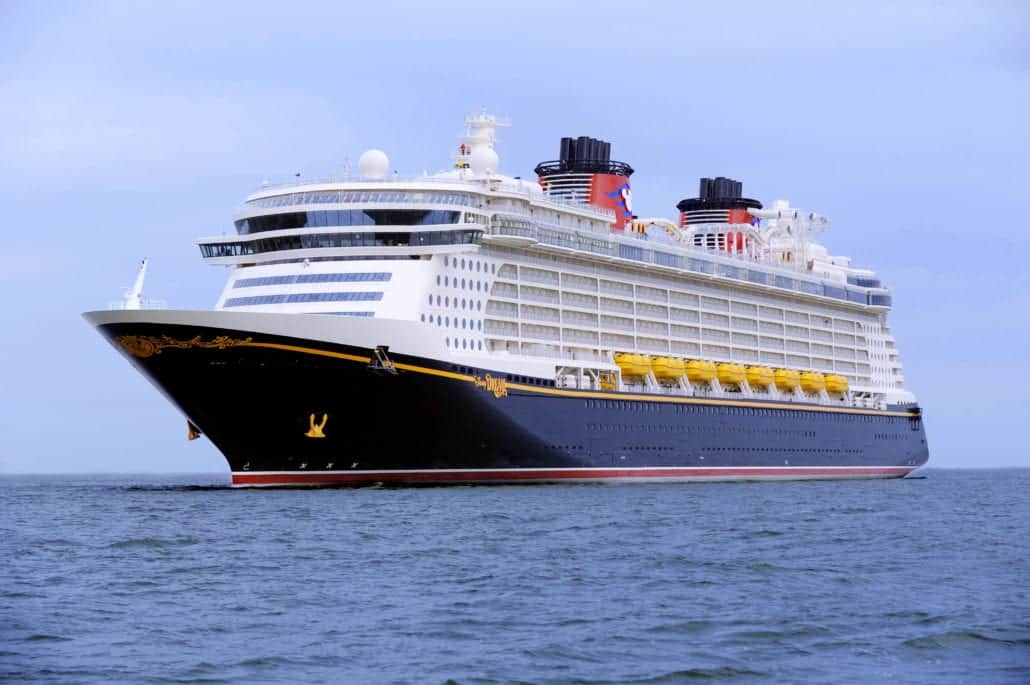 Disney Dream cruise ship exterior