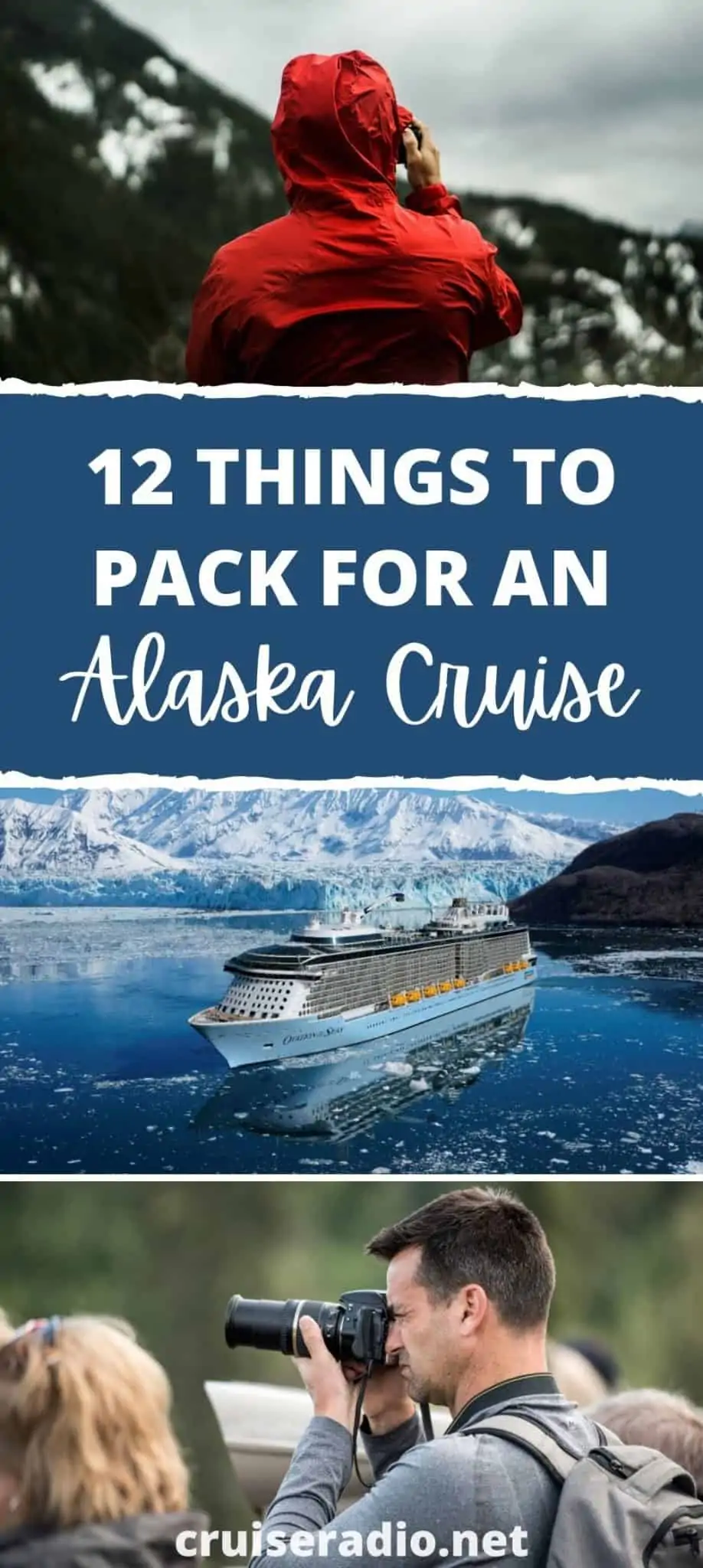 12 things to pack for an alaska cruise